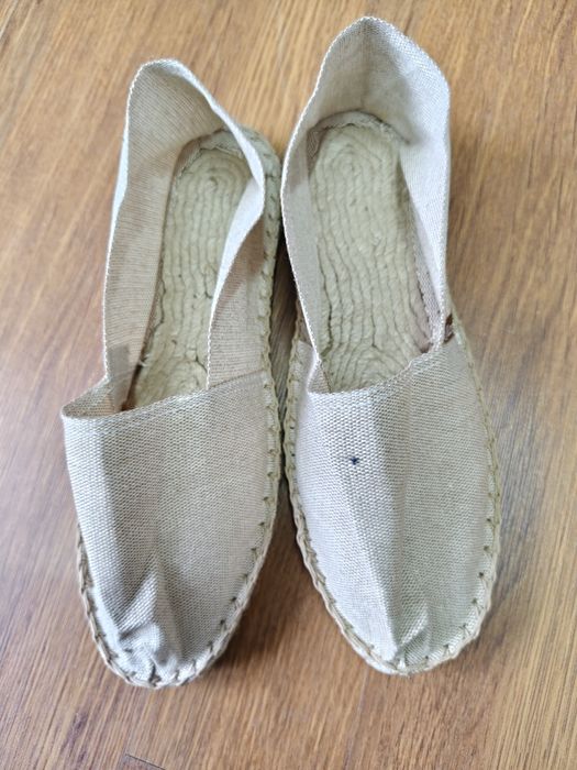 Espadryle beżowe ESPADRIJ 36