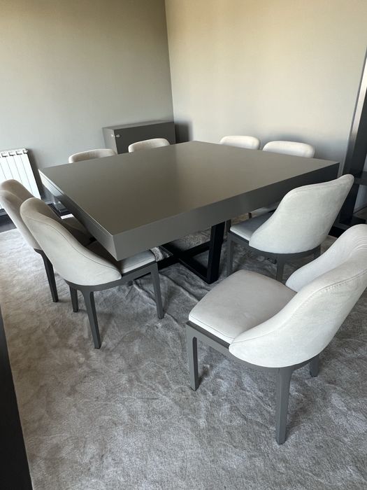 Mesa de sala 1,80x1,80 extensivel