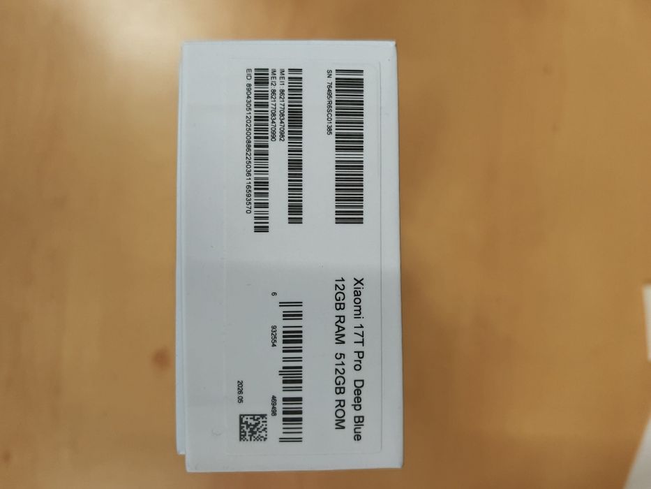 Xiaomi 17 t pro 512GB AZUL