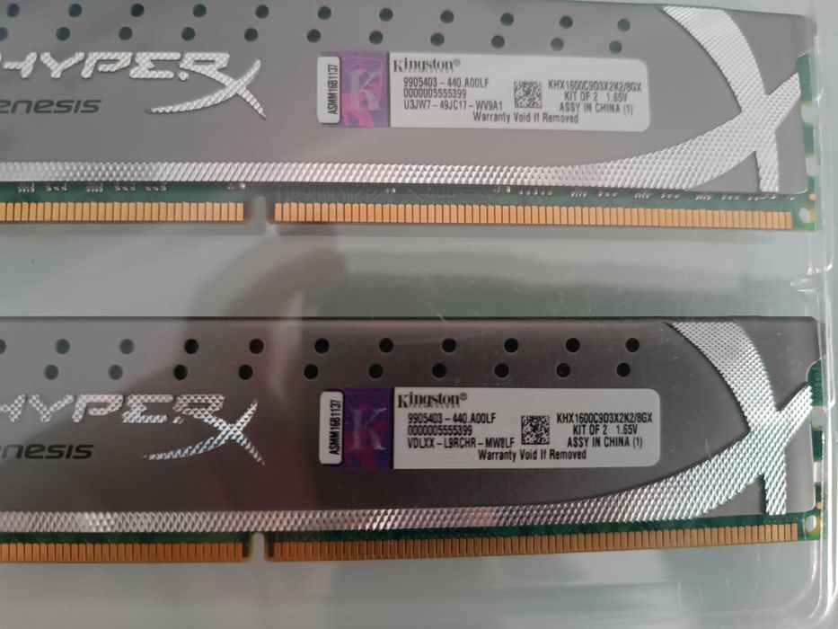 Kingston HyperX 8GB (2x4GB) - DDR3 1600MT/s XMP CL9 DIMM - pamięć RAM