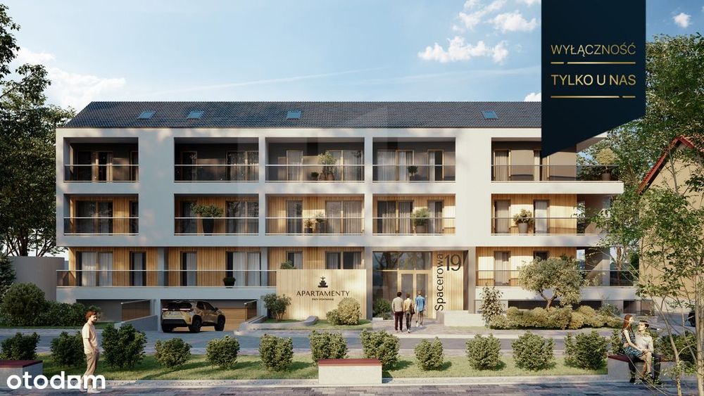 Apartament M08 - Kameralne wnętrze, duży ogród