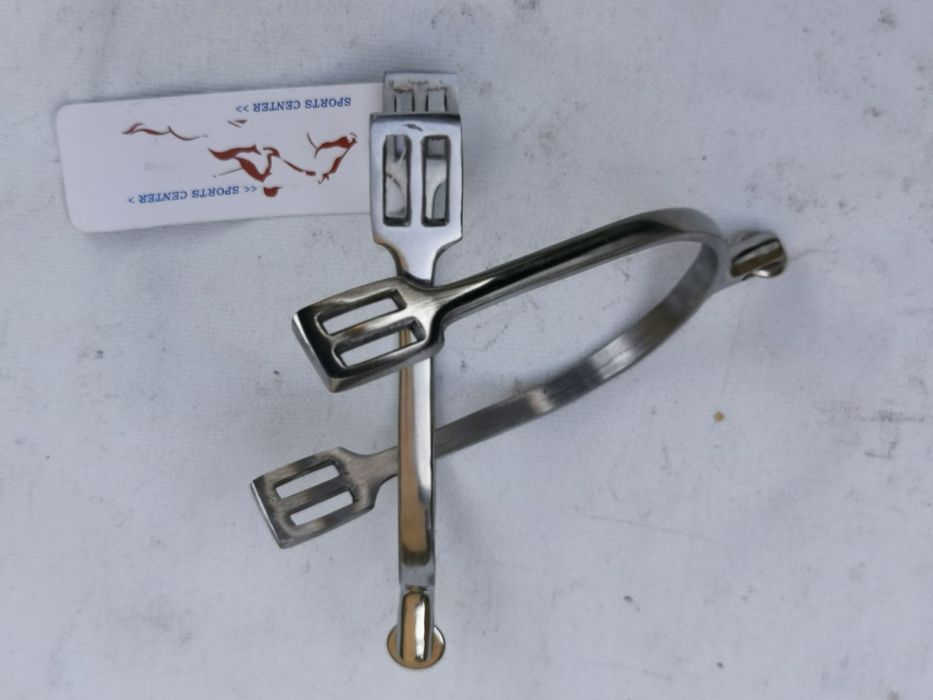 Ostrogi kawaleryjskie bez pasków stał kwasowa