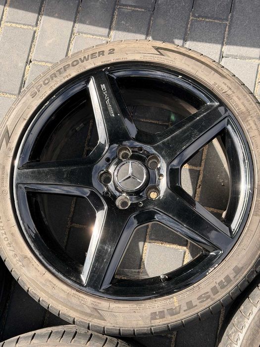 Oryginalne Alufelgi Mercedes AMG OE A klasa W169 5x112 ET49 7J  Felgi