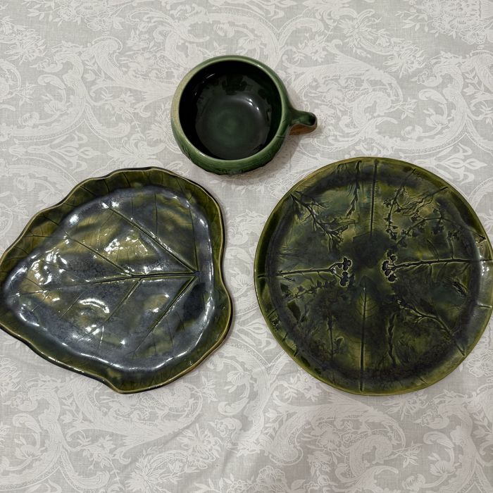 Набор глиняной посуды