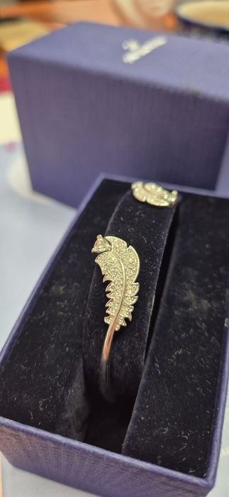 Bransoletka piórka Swarovski