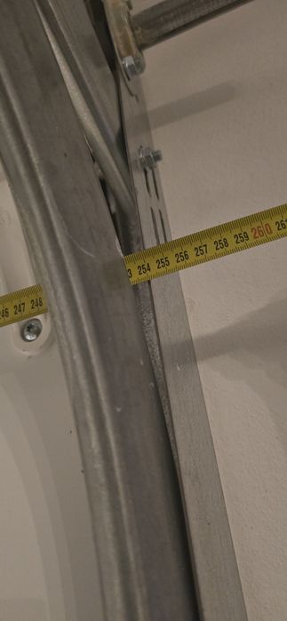 Portão de garagem novo