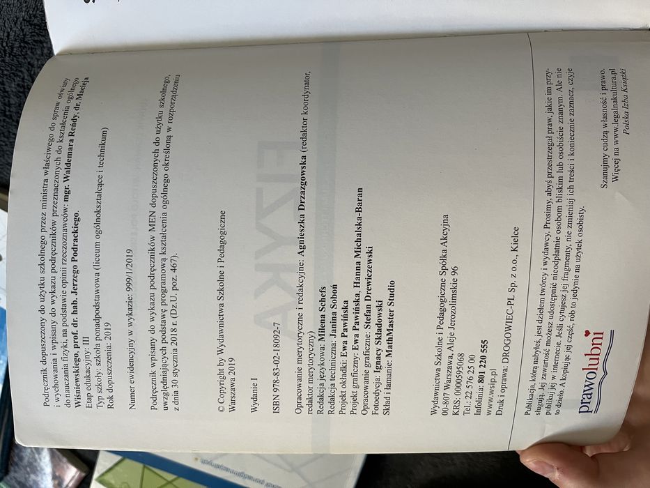 Fizyka 1 podręcznik Reforma 2019