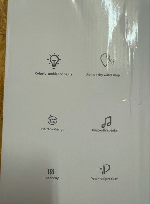 Nowy nawilzacz powietrza 7 kolorow 700 ml wody