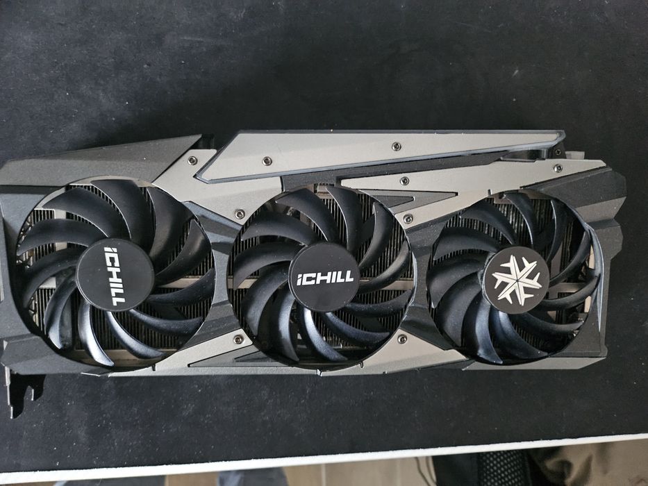 RTX3070 TI 8GB Inno 3D ichill x4 ventoinhas