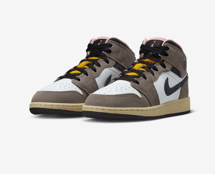 Air Jordan 1 Mid Se White Cave Stone Hq2011-100 R. 44 Trampki Sneakersy