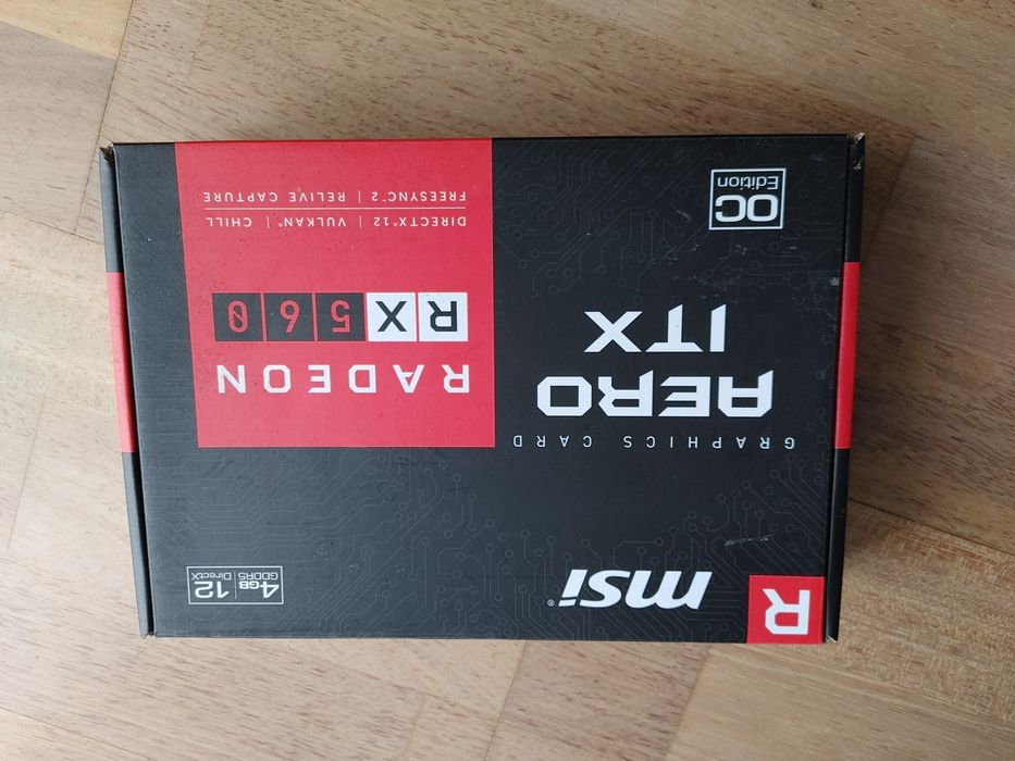 Karta graficzna MSI Radeon RX 560 Aero ITX  4GB