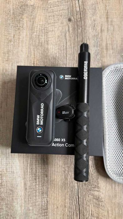 Insta360 X5 BMW Motorrad Edition - zestaw kamera akcji 360