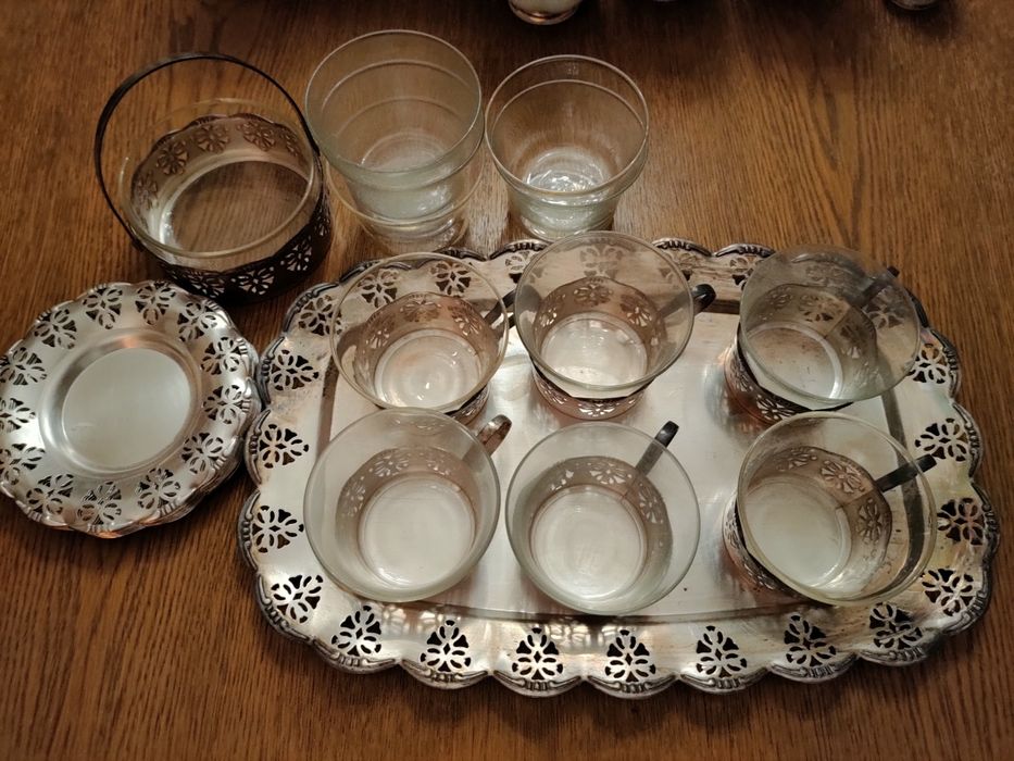 PRL zestaw do herbaty