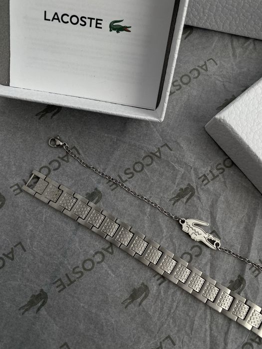 Браслет Lacoste, чоловічий, жіночий браслет лакосте, подарунок