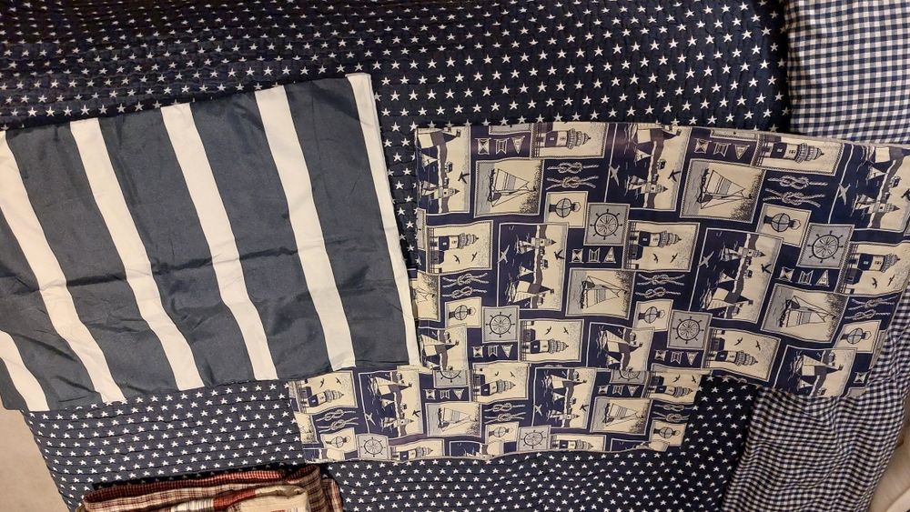 3 poszewki styl marine hamptons hampton komplet