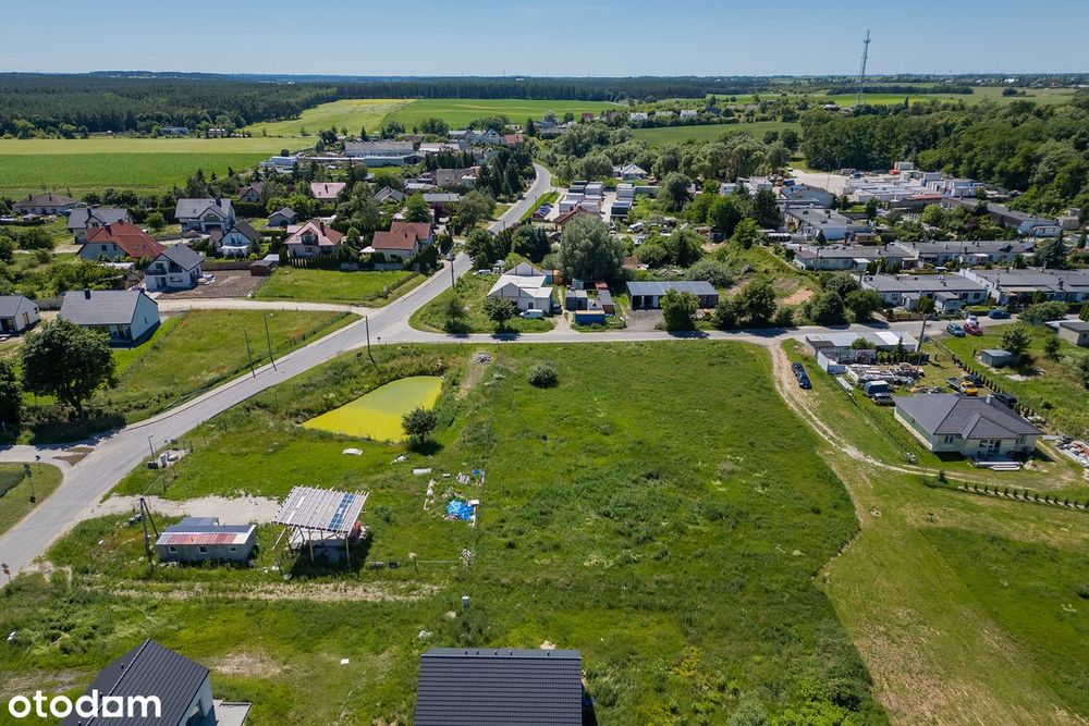 Działka Osówiec |  1 253 m2 | wydane WZ | prąd | malownicze położenie