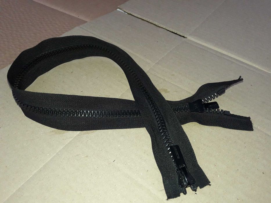 Молния/змейка/застібка/блискавка типа трактор №8/60см./2 бег.черная