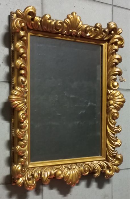 Espelho em talha dourada - impecável