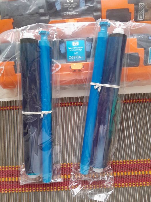 Картриджи цветные и черные для лазерного принтера НР и CANON