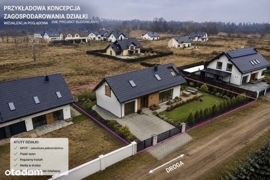 450 m do Zatoki | 722 m² | MPZP | Gdynia Oksywie
