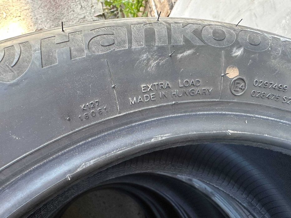 2 літні шини 225/50 R17 Hankook Ventus S1evo3 2022 рік 95%