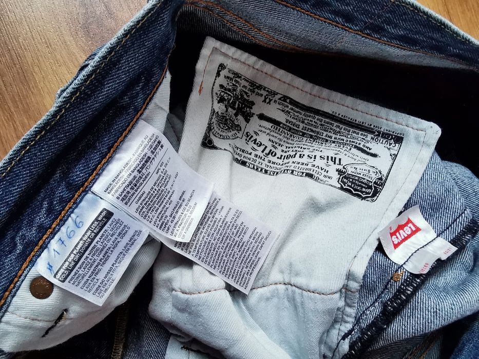 Levi's 501 W36 L32 spodnie jeansowe jeansy Levis dżinsy