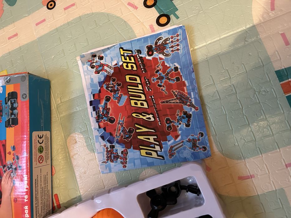 Дитячий пластиковий конструктор “юний винахідник» від limo toys