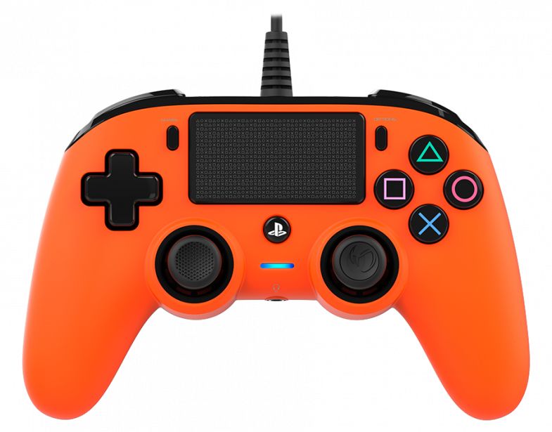 pad przewodowy do ps4 nacon pomarańczowy