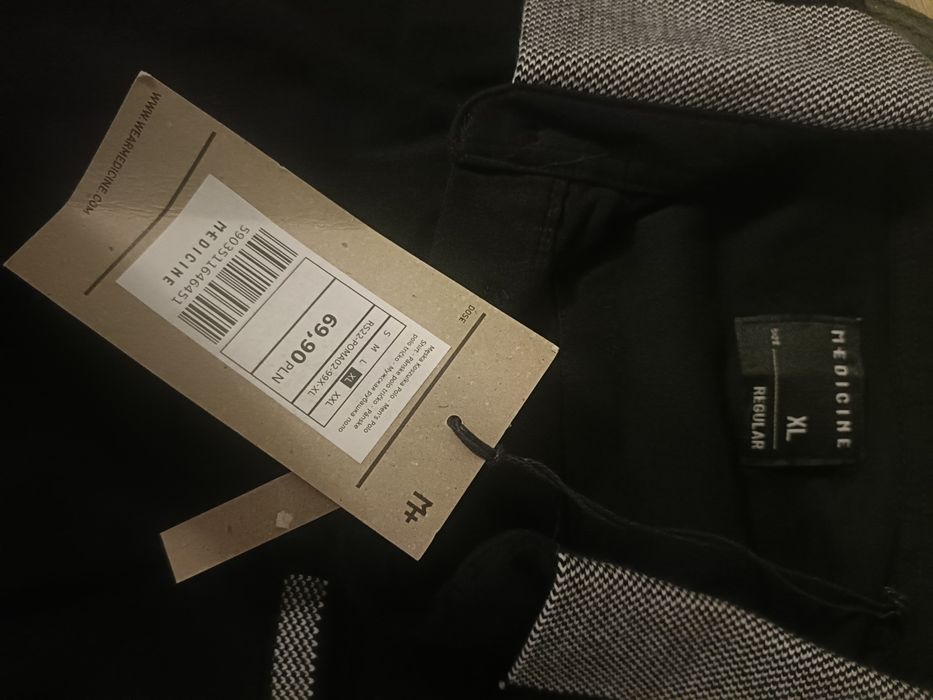 Polo medicine xl koszulka czarna nowa