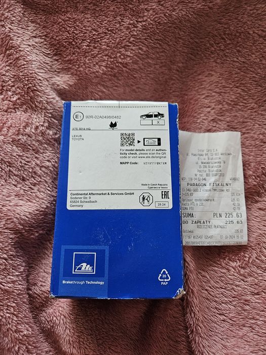 Klocki hamulcowe Toyota C-HR