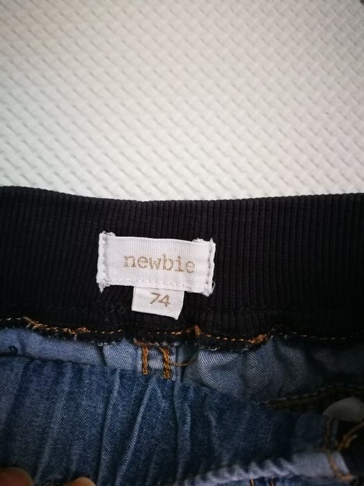 Zestaw Newbie rozmiar 74 body krótki rękaw plus spodenki wiosna