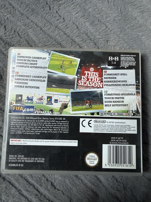 FIFA 07 nintendo DS