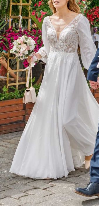 Francuska suknia ślubna