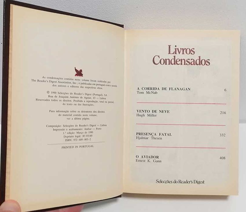 Livros Condensados 6 (Selecções do Reader's Digest)