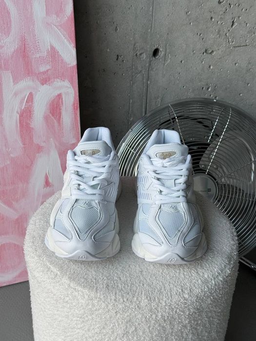New Balance 9060 White / Жіночі кросівки / Кросівки New Balance / чоловічі кросівки 41-45