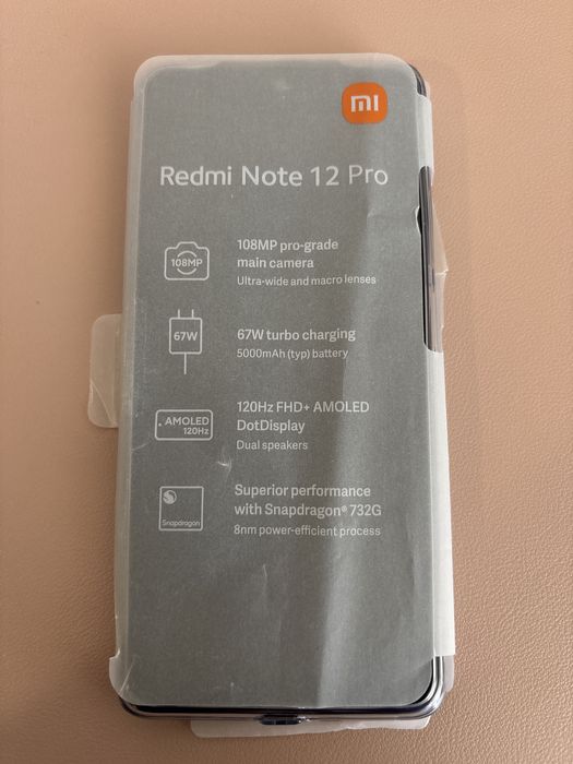 Xiaomi Redmi Note 12 Pro | Caixa + Capa Incluídas
