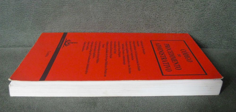 Código Procedimento Administrativo - Livraria Universidade Coimbra