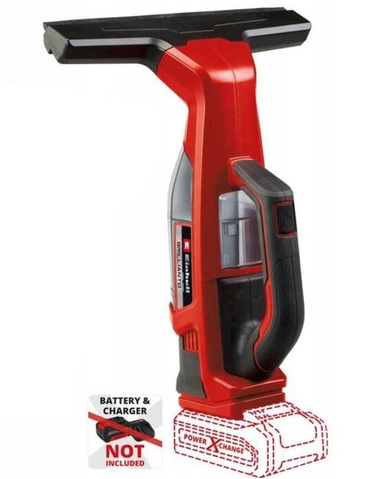 Einhell Akumulatorowa myjka do okien BRILLIANTO Power X-Change 28 cm