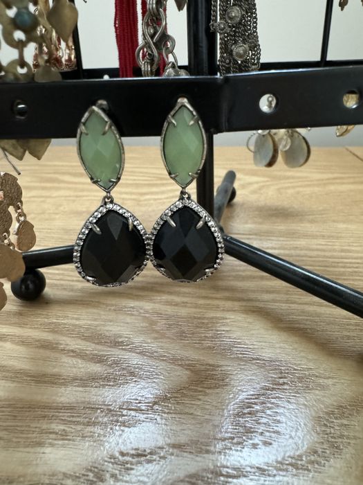 Brincos vintage variados com pouco uso