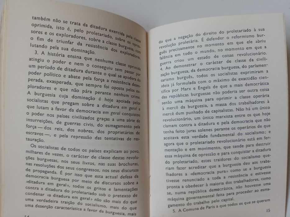 "Democracia Burguesa e Ditadura do Proletariado" por V.I. Lenine