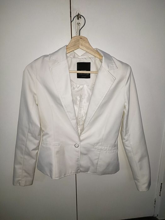 Blazer fato branco