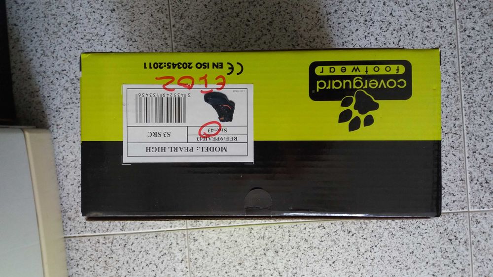 botas biqueira aco nº 43