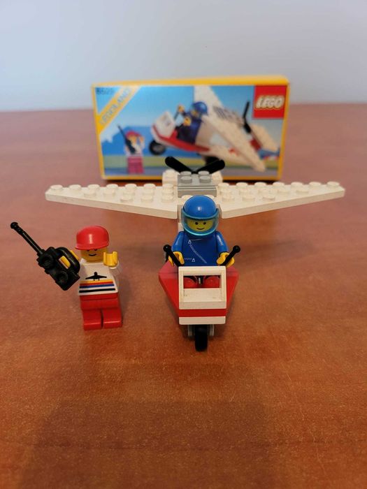 Lego 6529 Town Ultra Lite I - Mały jedno-osobowy samolot z 1990 r.