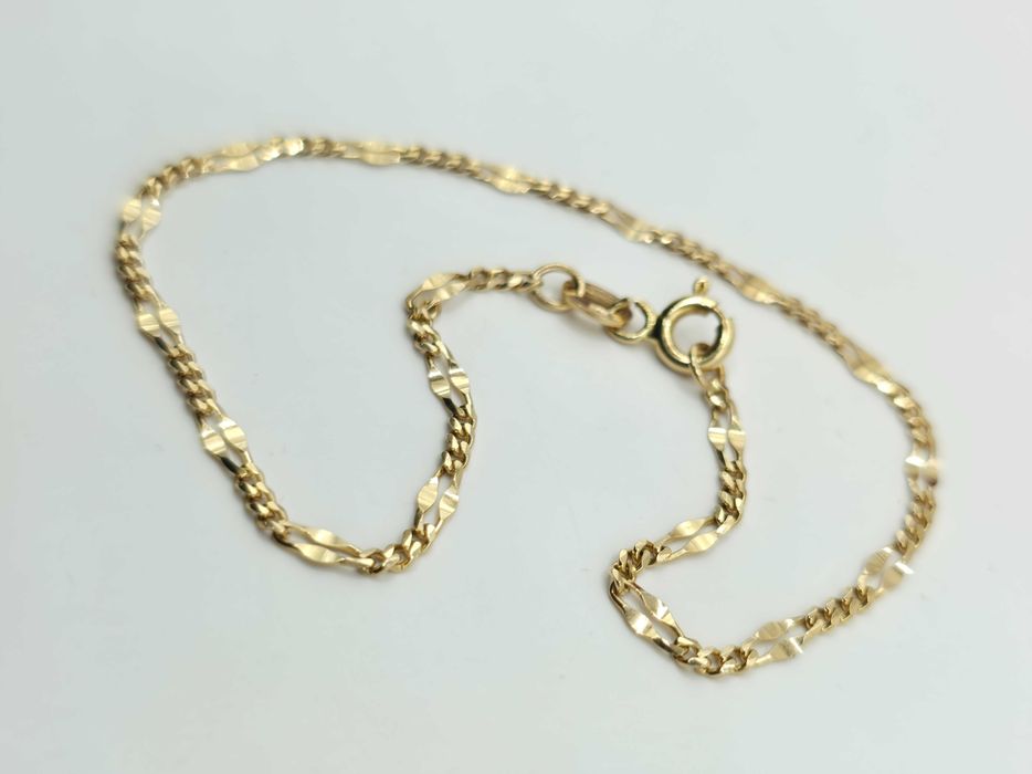 Złota Bransoletka 585 (14K) 19cm