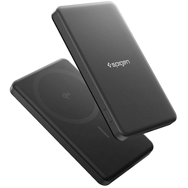 Spigen Ea2205Mq Essential Magsafe Power Bank 5000Mah 22.5W Qi2 Black