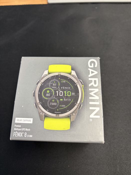 Garmin fenix 8 solar sapphire 51mm