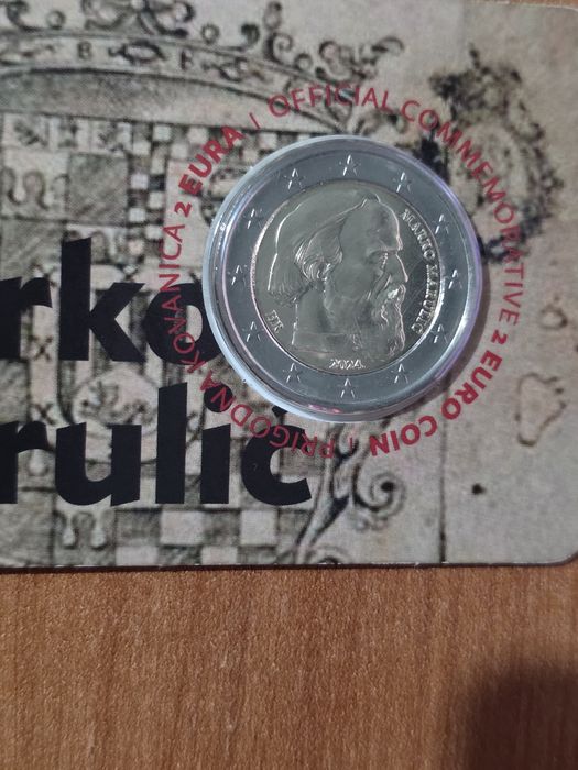 Moeda comemorativa de 2 euros da Croácia, emitida em 2024