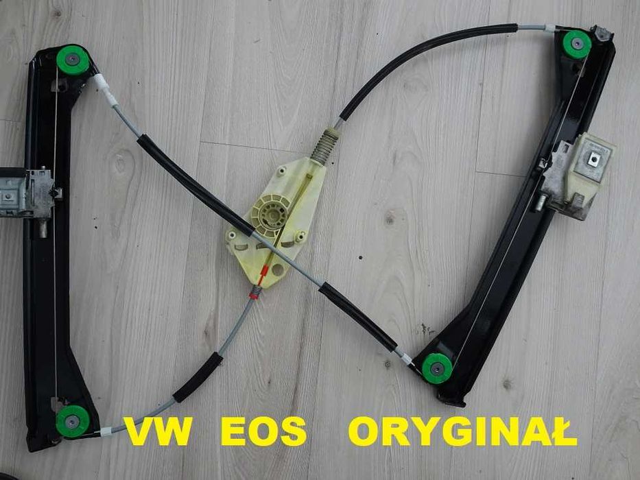 Podnośnik Mechanizm Szyby VW Eos Cabrio 1Q1 Przód Lewy Oryginał (1b2)
