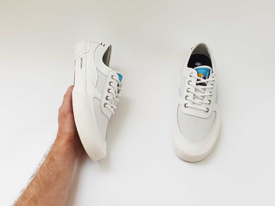 Мужские кеды SPERRY TOP SIDER 43 28 см 9 UK белые