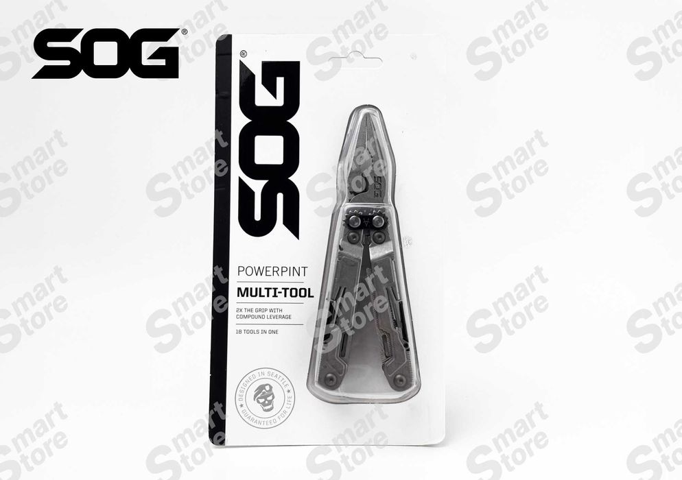 Мультитул SOG POWERPINT 18-в-1 плоскогубці для кемпінгу EDC і ремонту